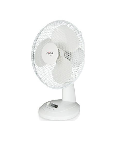Gallet VEN9 Desk Fan, Number of speeds 2, 23 W, Oscillation, Diameter 23 cm, White