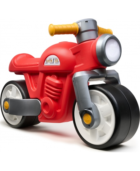 Falk Jeździk Biegowy Ciche Koła Motor Prem1er Retro Czerwony 1+