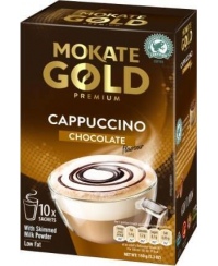 Kavos gėrimas MOKATE Gold Premium Latte Chocolate, 10 x 14g