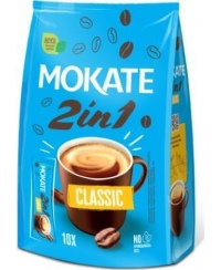 Kavos gėrimas MOKATE 2in1 Classic, maišelyje, 10 x 8g