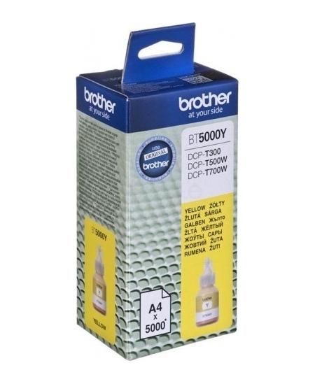 Brother BT5000Y Rašalo papildymo buteliukas, Geltona