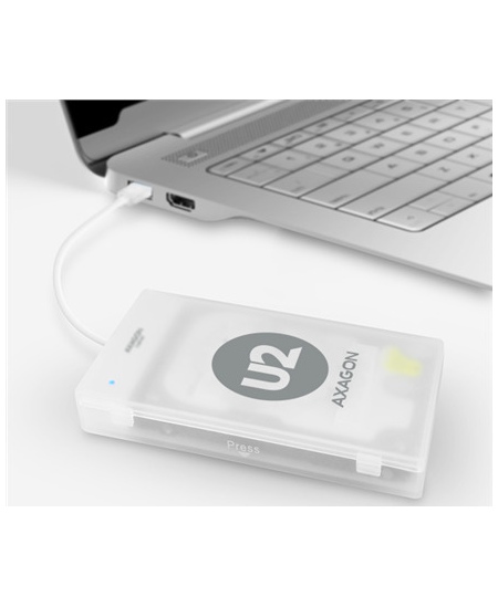 AXAGON USB 2.0 - 2.5" HDD SATA adapter case | ADSA-1S