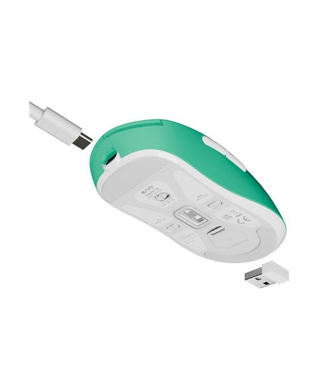 Fury Gaming Mouse | Tanto T4 | Wired/Wireless | 2.4 GHz, Bluetooth, USB | Mint
