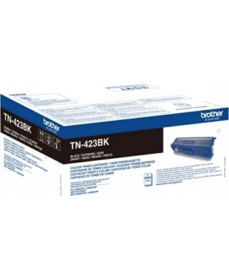 Brother TN-423 (TN423BK) Lazerinė kasetė, Juoda