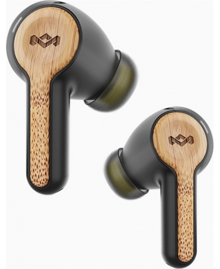 Marley Rebel True Earbuds Built-in microphone, In-ear, Wireless, Signature Black
