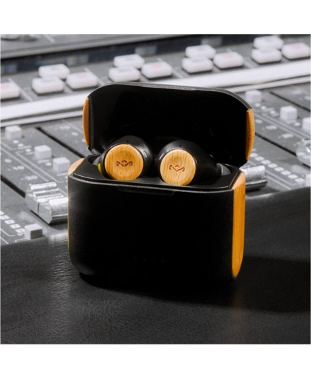 Marley Rebel True Earbuds Built-in microphone, In-ear, Wireless, Signature Black