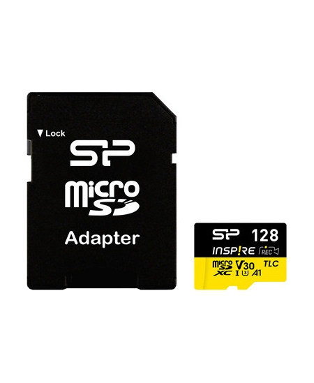Silicon Power Inspire | 128 GB | microSDXC | Flash memory class C10, UHS-I U3, V30