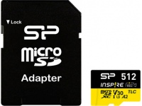 Silicon Power Inspire | 512 GB | microSDXC | Flash memory class C10, UHS-I U3, V30