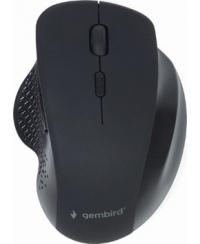 Gembird | Wireless Optical mouse | MUSW-6B-02 | Optical mouse | USB | Black