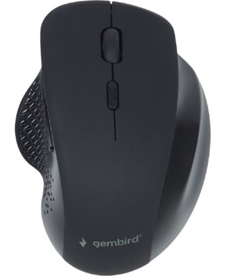 Gembird | Wireless Optical mouse | MUSW-6B-02 | Optical mouse | USB | Black