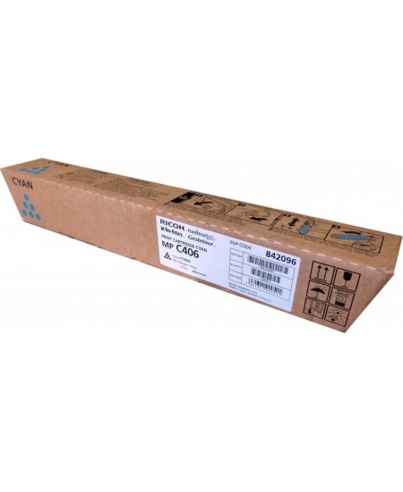 Ricoh MP C406 (842096) Lazerinė kasetė, Žydra