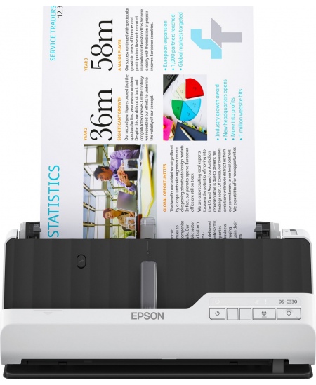 Epson | Compact deskop scanner | DS-C330 | Sheetfed | Wired