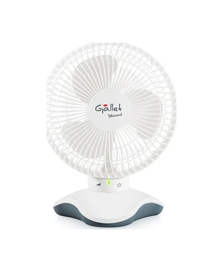 Gallet Fan | GALVEN6 | Table Fan | White | Diameter 15 cm | Number of speeds 3 | Oscillation | 5 W