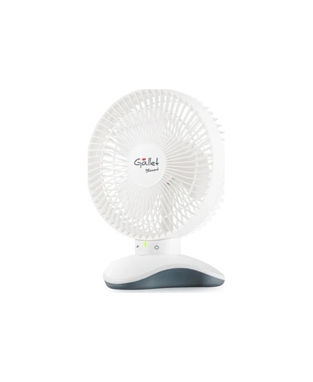 Gallet Fan | GALVEN6 | Table Fan | White | Diameter 15 cm | Number of speeds 3 | Oscillation | 5 W