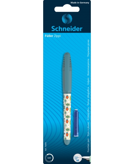 Plunksnakotis SCHNEIDER Zippi, blisteryje, įvairių spalvų