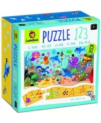 Dėlionė 123 LUDATTICA Jūra, 25 det.