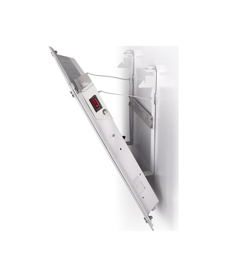 Mill Heater MB800L DN Glass Panel Heater, 800  W, Number of power levels 1, Suitable for rooms up to 10-14 m², White
