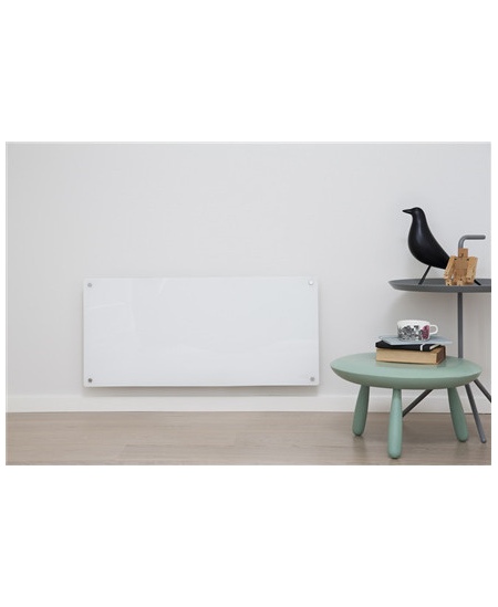 Mill Heater MB900DN Glass Panel Heater, 900 W, Number of power levels 1, Suitable for rooms up to 11-15 m², White