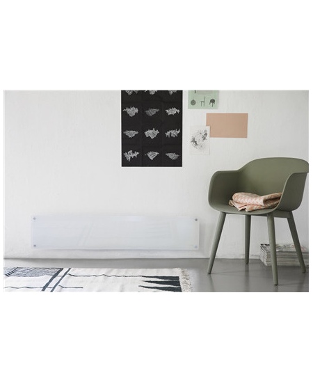 Mill | Heater | MB1000L DN Glass | Panel Heater | 1000 W | Number of power levels 1 | Suitable for rooms up to 12-16 m² | White