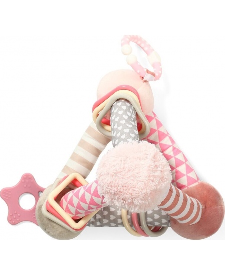 BabyOno lavinamasis žaislas piramidė rožinė 898/01