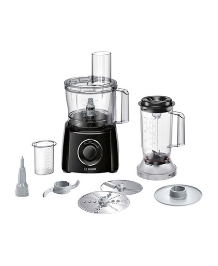 Bosch Food processor MCM3201B  Black, 800 W, Number of speeds 2, 2,3 L, Ice crushing, Blender