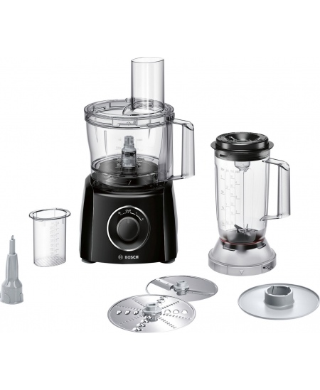 Bosch Food processor MCM3201B  Black, 800 W, Number of speeds 2, 2,3 L, Ice crushing, Blender