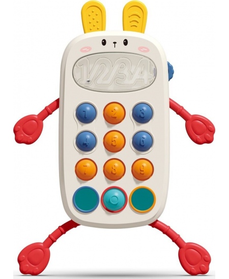 Babyono sensorinis žaislas telefonas 1580