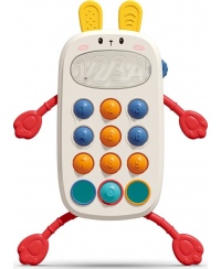 Babyono sensorinis žaislas telefonas 1580