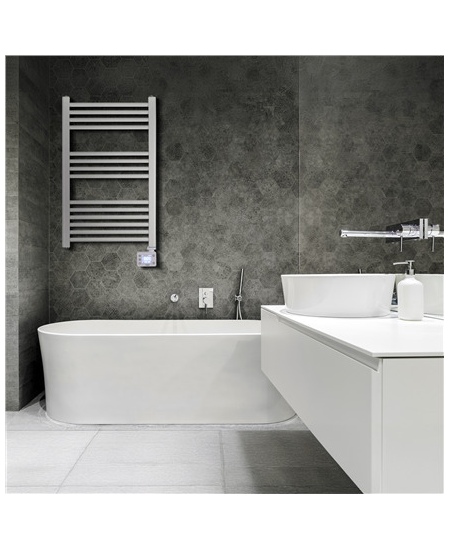 Adler LED Electric Bathroom Radiator | AD 7824 | Radiator | 600 W | White | IP24