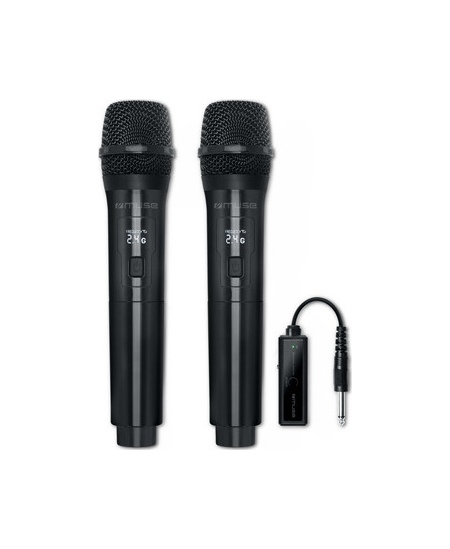 Muse | Pack 2 Wireless Microphones | MC-50 WI | Black