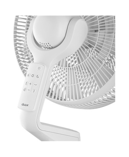 Duux | Fan | Whisper Flex Ultimate | Stand Fan | White | Diameter 34 cm | Number of speeds 30 | Oscillation | 3-32 W | Remote co