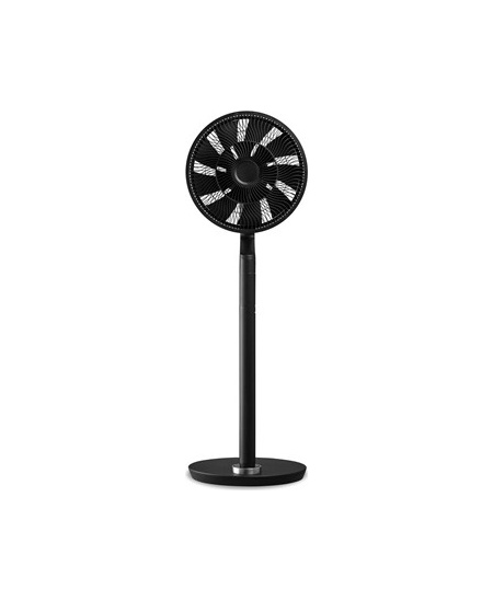 Duux | Fan | Whisper Flex Ultimate Smart | Stand Fan | Black | Diameter 34 cm | Number of speeds 30 | Oscillation | 3-26 W | Rem