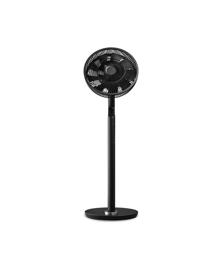 Duux | Fan | Whisper Flex Ultimate Smart | Stand Fan | Black | Diameter 34 cm | Number of speeds 30 | Oscillation | 3-26 W | Rem