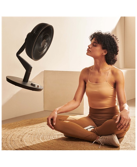 Duux | Fan | Whisper Flex Ultimate Smart | Stand Fan | Black | Diameter 34 cm | Number of speeds 30 | Oscillation | 3-26 W | Rem