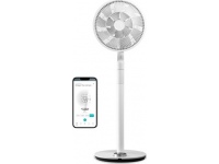 Duux | Fan | Whisper Flex Ultimate Smart | Stand Fan | White | Diameter 34 cm | Number of speeds 30 | Oscillation | 3-26 W | Rem