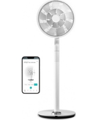 Duux | Fan | Whisper Flex Ultimate Smart | Stand Fan | White | Diameter 34 cm | Number of speeds 30 | Oscillation | 3-26 W | Rem