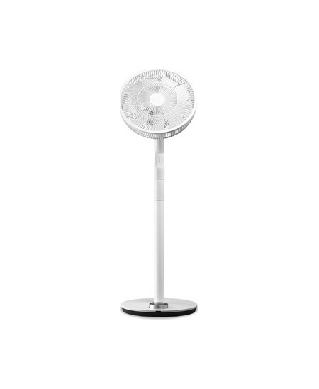 Duux | Fan | Whisper Flex Ultimate Smart | Stand Fan | White | Diameter 34 cm | Number of speeds 30 | Oscillation | 3-26 W | Rem
