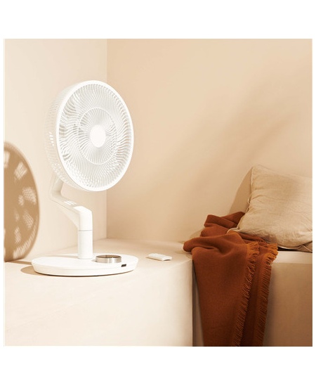 Duux | Fan | Whisper Flex Ultimate Smart | Stand Fan | White | Diameter 34 cm | Number of speeds 30 | Oscillation | 3-26 W | Rem