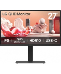 LG 27BA75QB-B | 27 " | IPS | 16:9 | 100 Hz | 5 ms | 2560 x 1440 pixels | 280 cd/m² | HDMI ports quantity 1 | Black