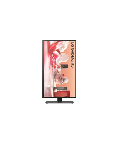 LG 27BA75QB-B | 27 " | IPS | 16:9 | 100 Hz | 5 ms | 2560 x 1440 pixels | 280 cd/m² | HDMI ports quantity 1 | Black
