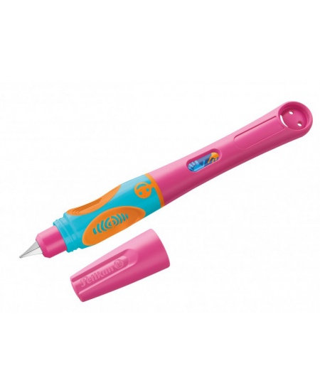 Plunksnakotis PELIKAN Griffix-4, kairiarankiams, Lovely Pink, blisteryje