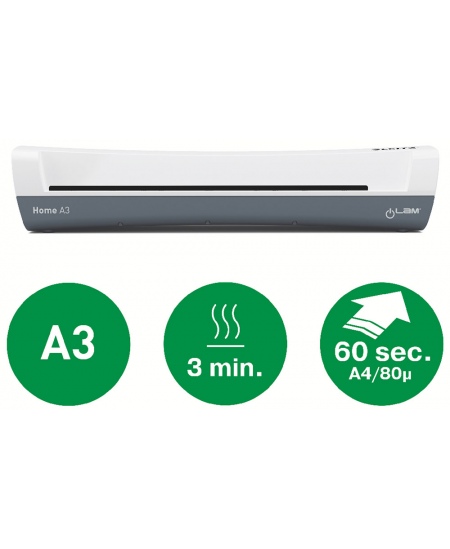 Laminavimo aparatas Leitz iLAM Home A3, baltos sp.