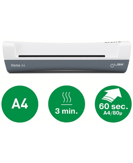 Laminavimo rinkinys Leitz  Home Set 4 in 1,  A4, baltos sp.