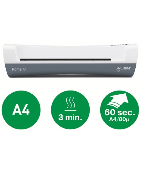 Laminavimo aparatas Leitz Home A4, baltos sp.