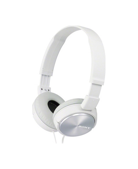 Sony Foldable Headphones MDR-ZX310 Headband/On-Ear, White