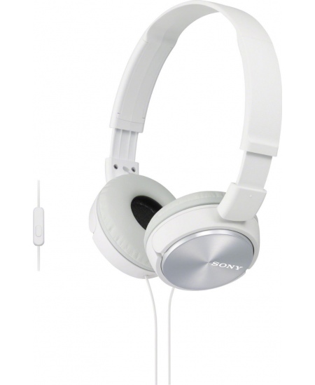 Sony Foldable Headphones MDR-ZX310 Headband/On-Ear, White