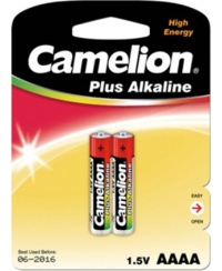 Camelion Plus Alkaline AAAA 1.5V (LR61), 2-pack (for toys, remote control and similar devices) Camelion
