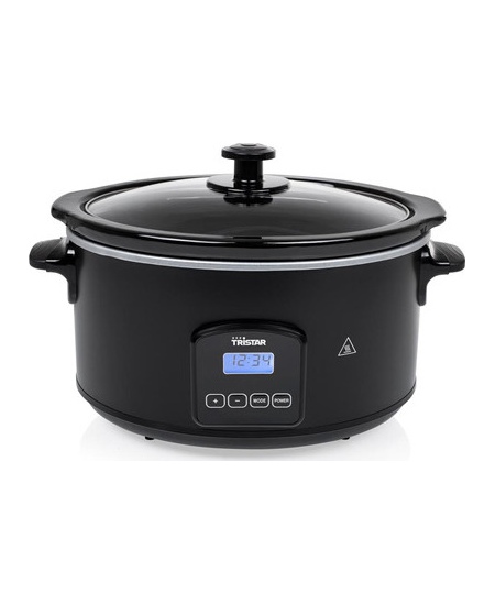 Tristar Digital Slowcooker VS-3920 210 W, Stainless steel, 4.5 L, Number of programs 4, Black