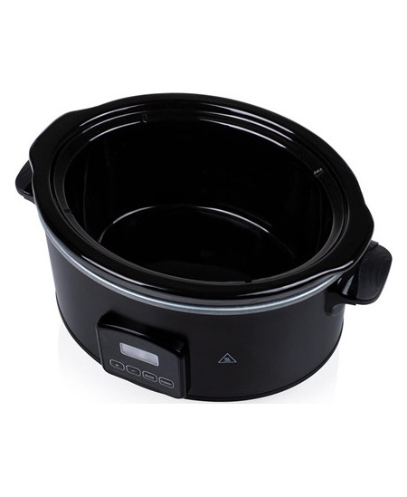 Tristar Digital Slowcooker VS-3920 210 W, Stainless steel, 4.5 L, Number of programs 4, Black