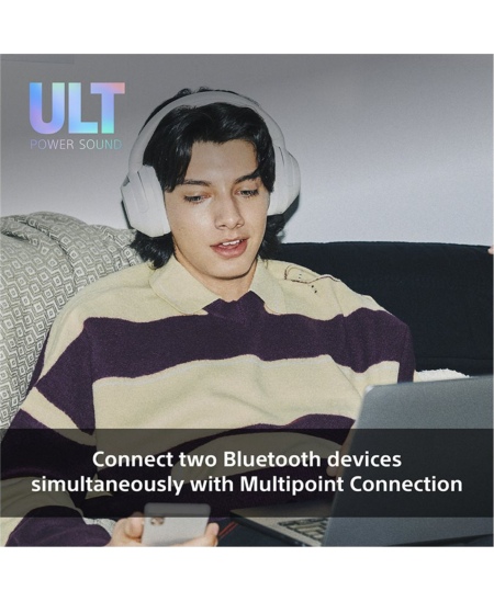 Sony | Headphones | WH-ULT900N ULT WEAR | Wireless | White